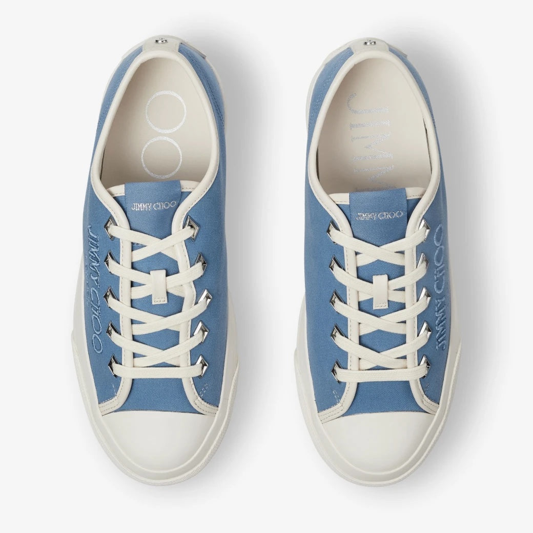 Jimmy Choo Palma Maxi スニーカー ラテ/ラテ Palma Maxi/F | Latte Canvas Platform Trainers with