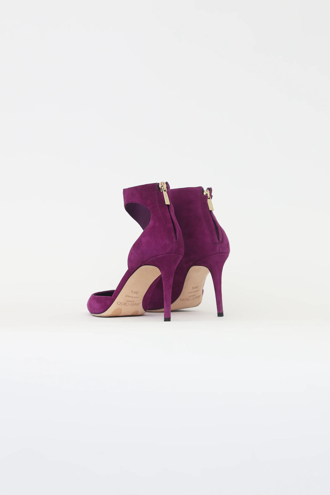 JIMMY CHOO TARIS 85 MADELINE SUEDE BOOTIES