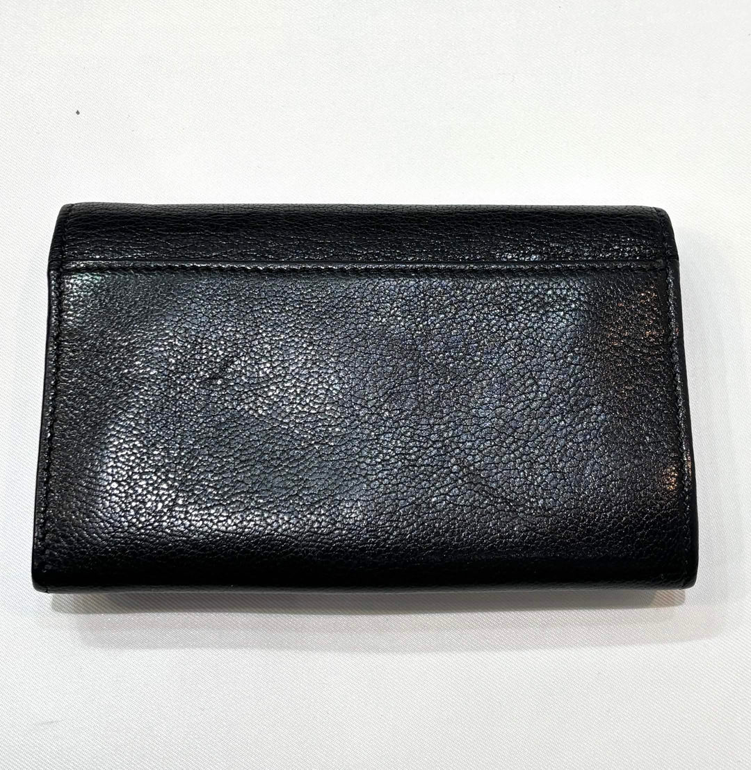 JIMMY CHOO MARLEE CALFSKIN LEATHER BI-FOLD WALLET