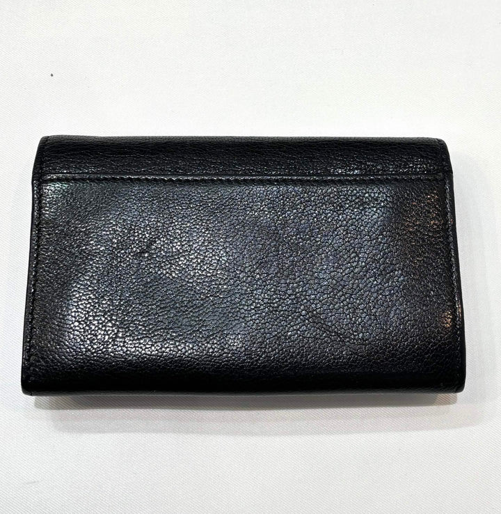 JIMMY CHOO MARLEE CALFSKIN LEATHER BI-FOLD WALLET