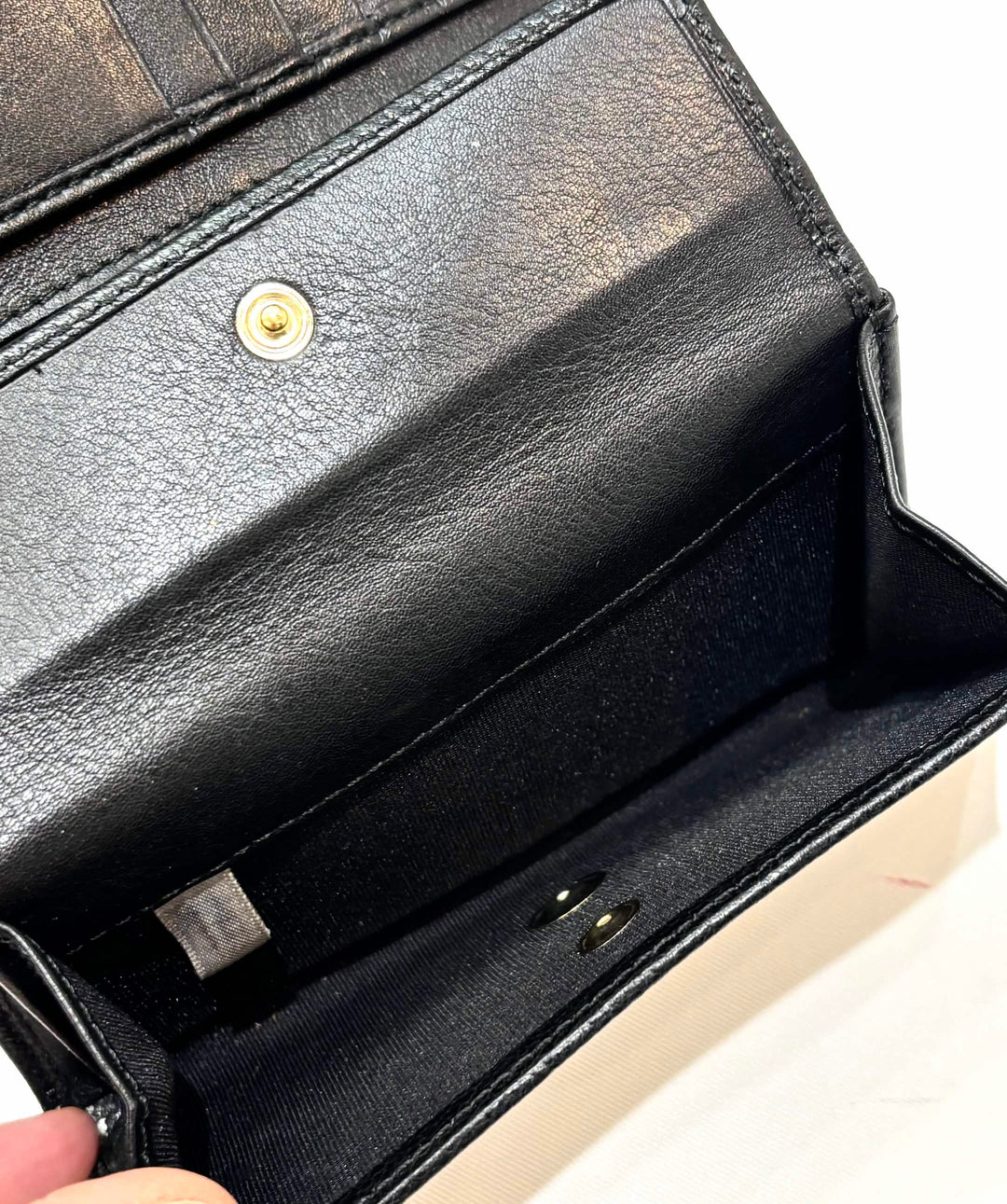 JIMMY CHOO MARLEE CALFSKIN LEATHER BI-FOLD WALLET