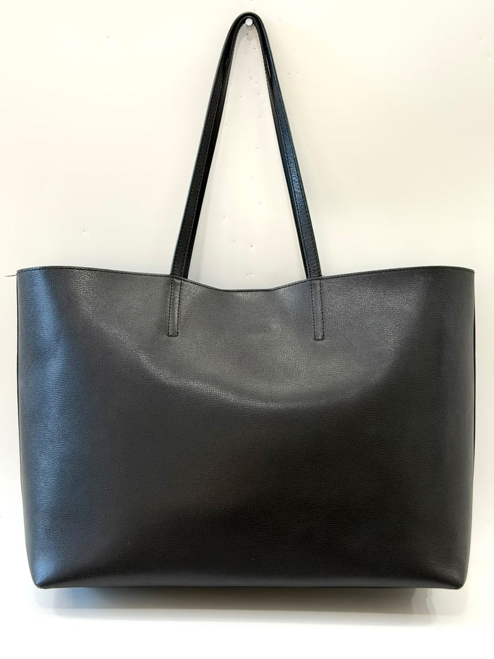 JIMMY CHOO SIGNATURE LEATHER TOTE BAG