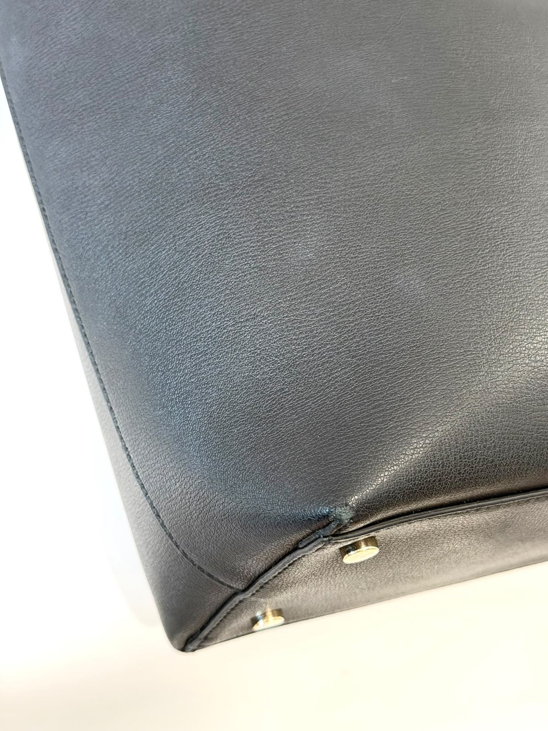 JIMMY CHOO SIGNATURE LEATHER TOTE BAG