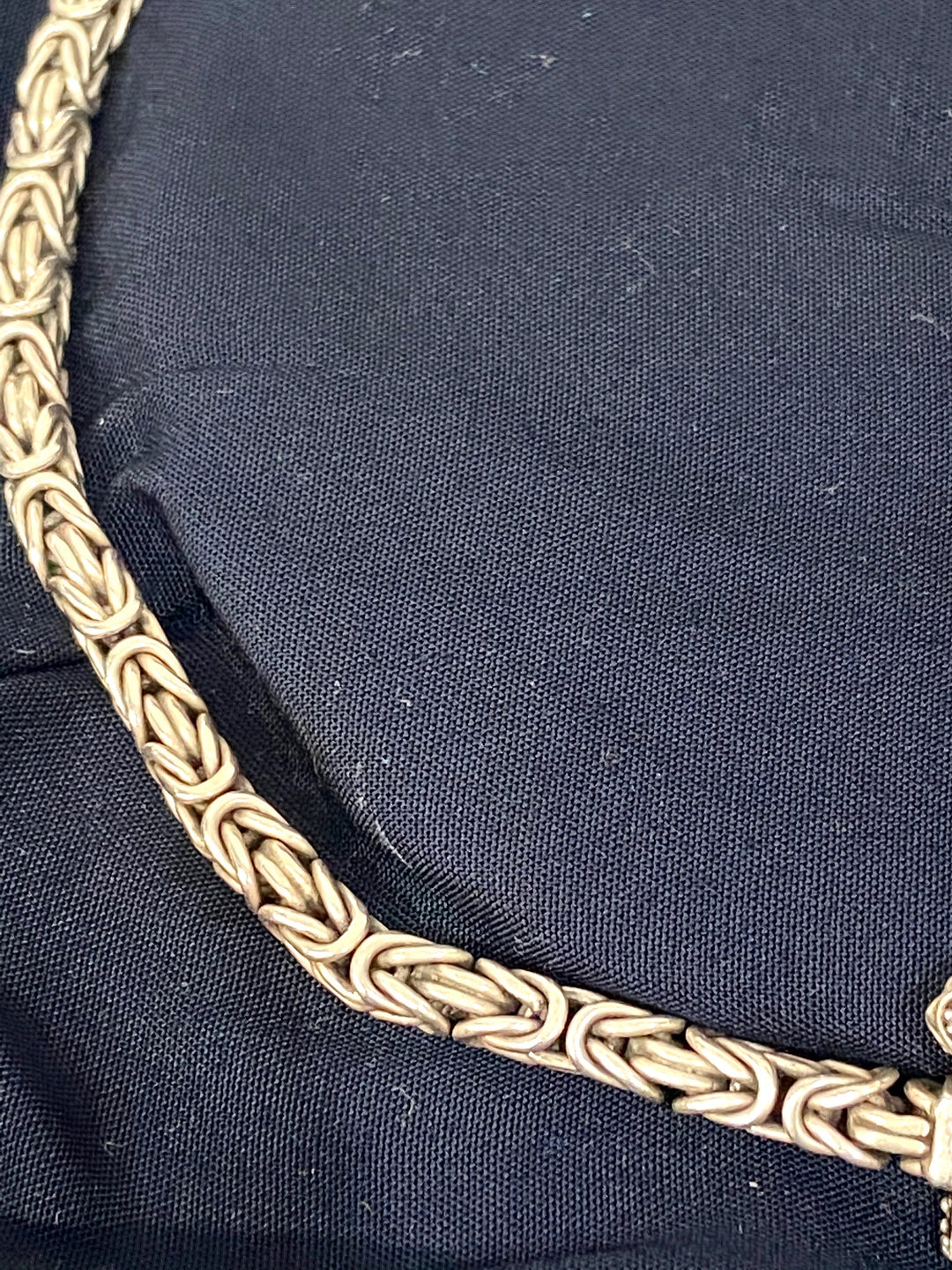 JOHN HARDY STERLING SILVER TOGGLE NECKLACE