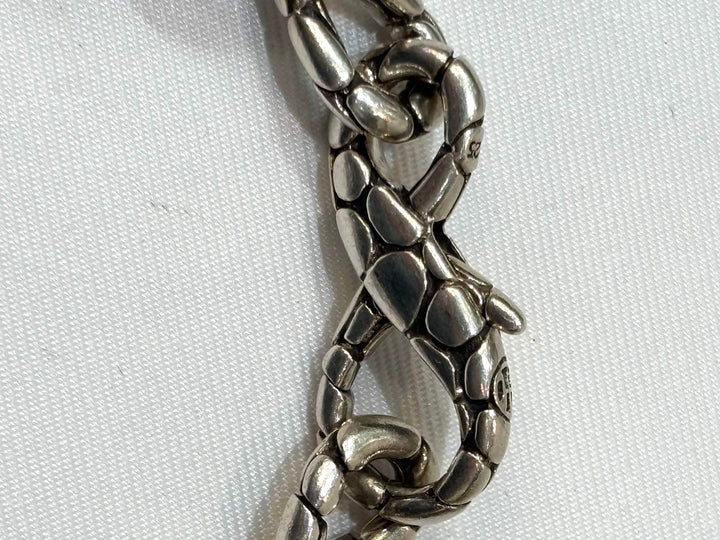 JOHN HARDY KALI TWIST LINK STERLING SILVER CHAIN BRACELET