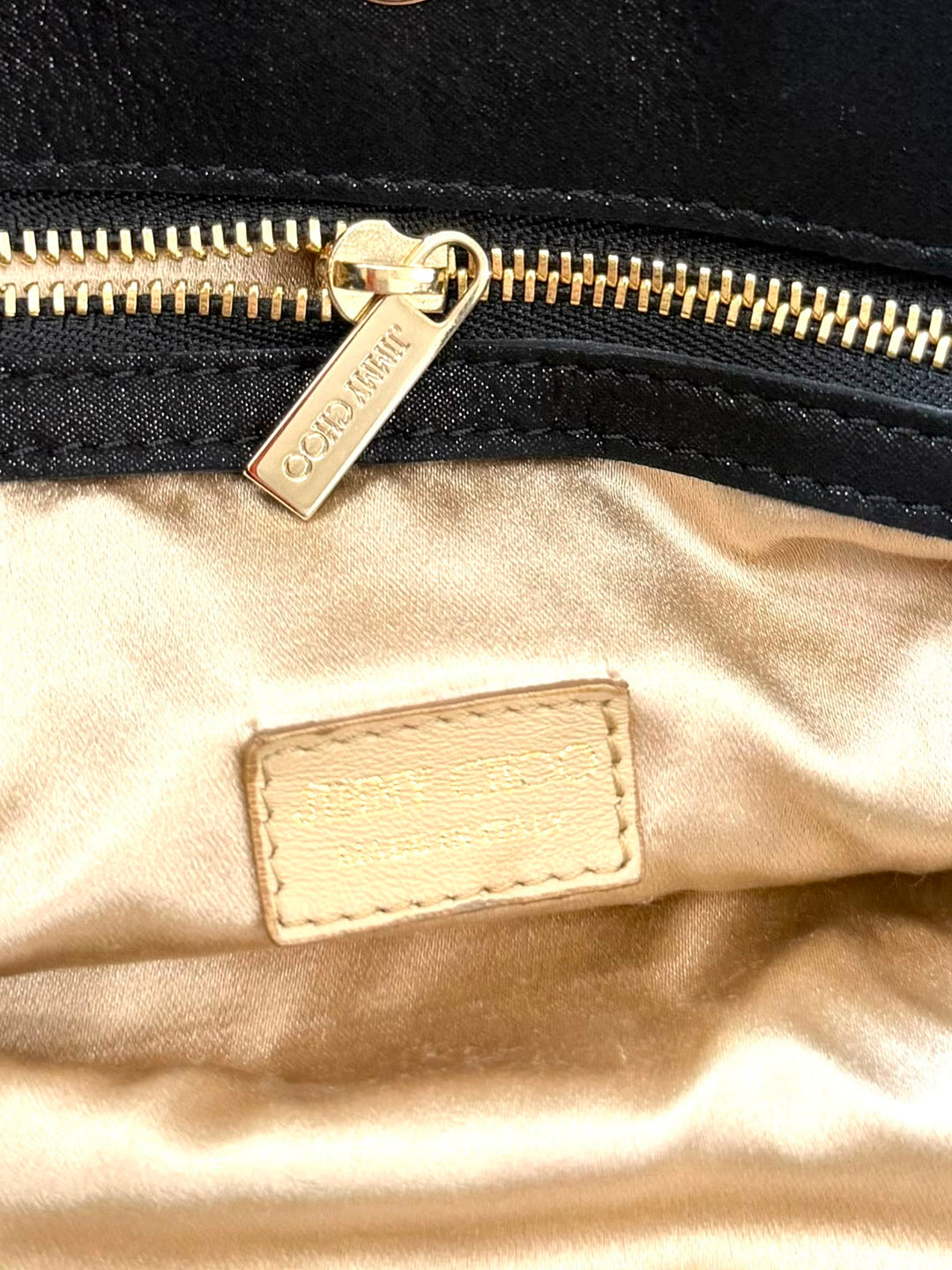 JIMMY CHOO CHANDRA CHAIN SUEDE CLUTCH BAG