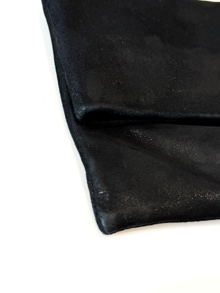 JIMMY CHOO CHANDRA CHAIN SUEDE CLUTCH BAG