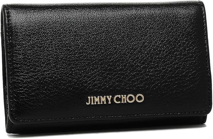 JIMMY CHOO MARLEE CALFSKIN LEATHER BI-FOLD WALLET