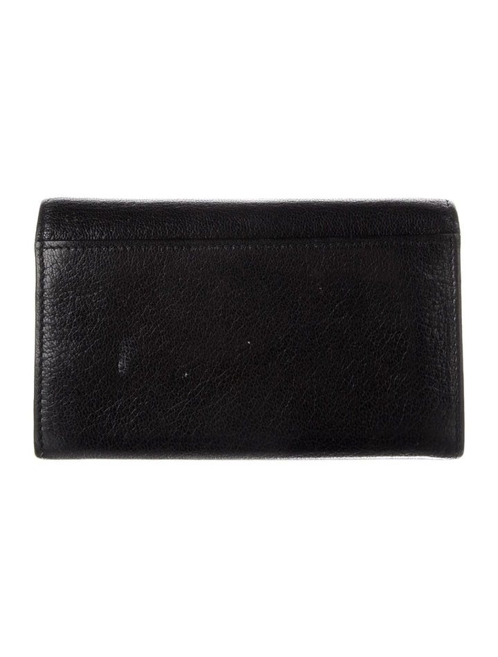 JIMMY CHOO MARLEE CALFSKIN LEATHER BI-FOLD WALLET