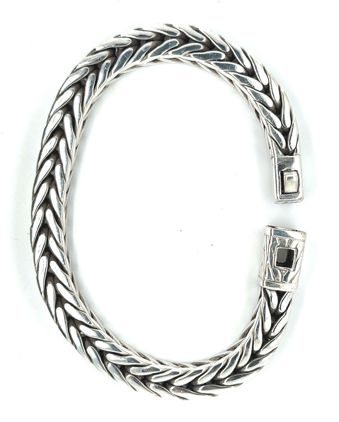 JOHN HARDY STERLING SILVER CLASSIC WHEAT STYLE BRACELET