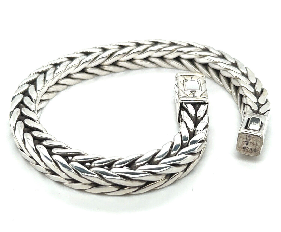 JOHN HARDY STERLING SILVER CLASSIC WHEAT STYLE BRACELET