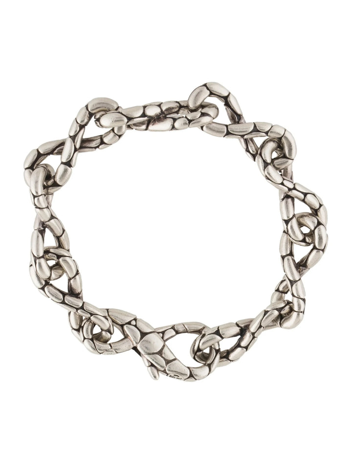 JOHN HARDY KALI TWIST LINK STERLING SILVER CHAIN BRACELET