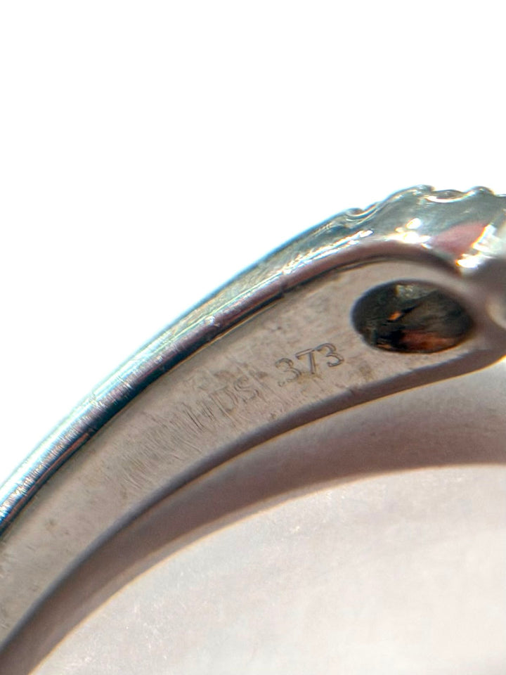 KALAHARI DIAMOND HALO IN 14K WHITE GOLD  ENGAGEMENT RING