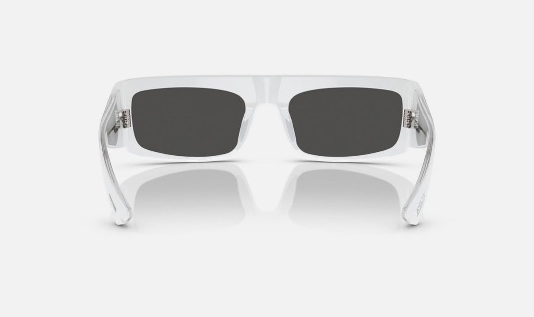KHAITE X OLIVER PEOPLES 1979C ACETATE RECTANGLE SUNGLASSES