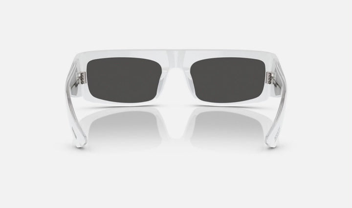 KHAITE X OLIVER PEOPLES 1979C ACETATE RECTANGLE SUNGLASSES