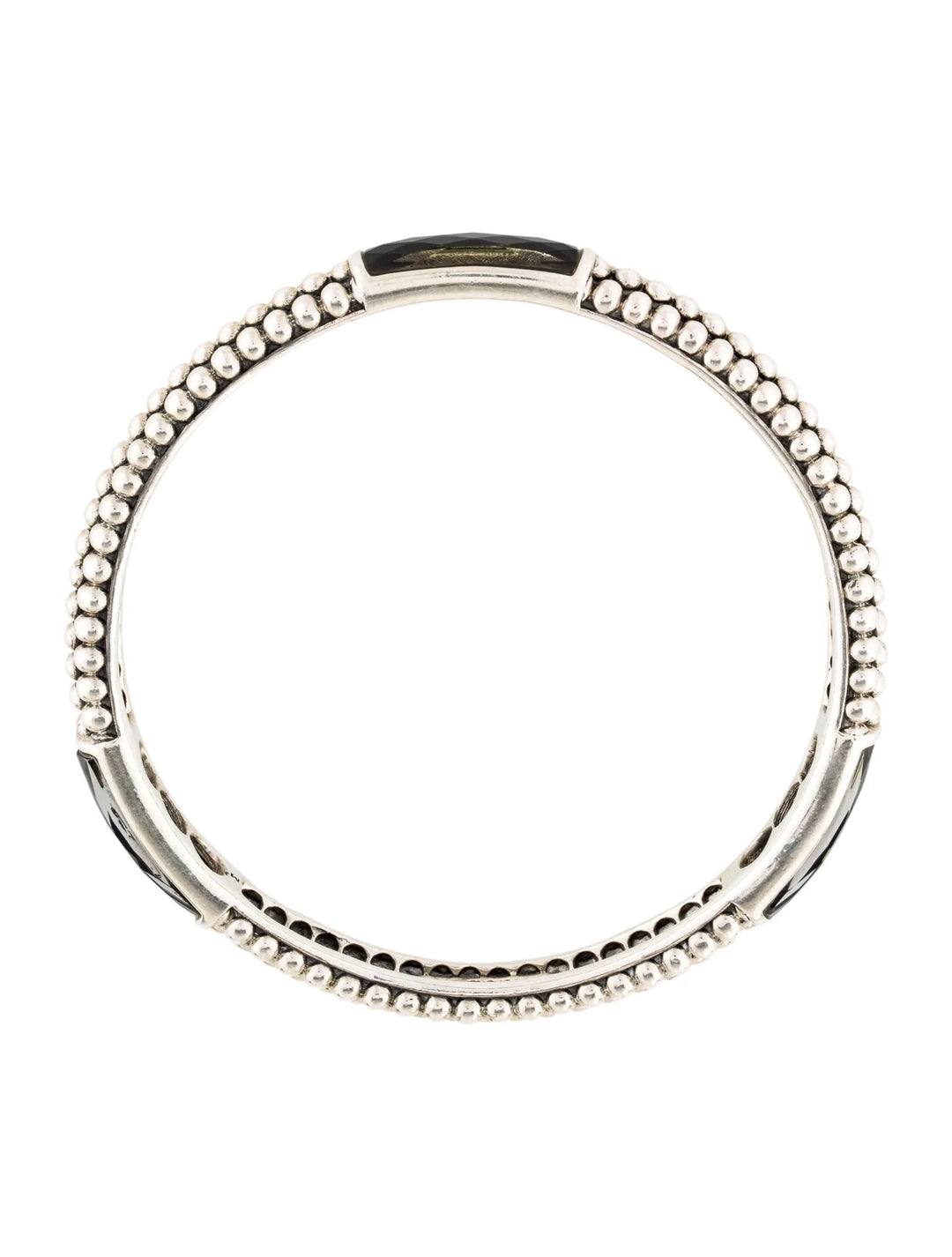 LAGOS DOUBLET MAYA CAVIAR BANGLE BRACELET