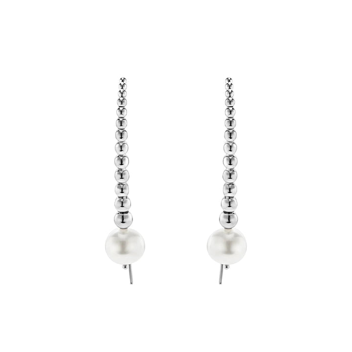 LAGOS LUNA GRADUATED BEAD PEARL EARRINGS