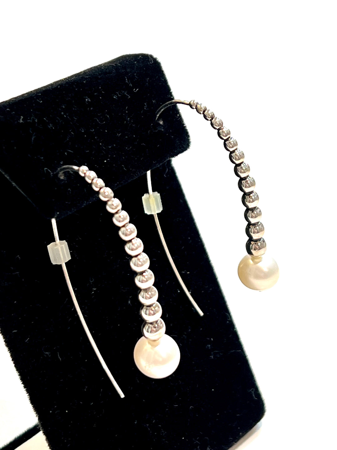 LAGOS LUNA GRADUATED BEAD PEARL EARRINGS