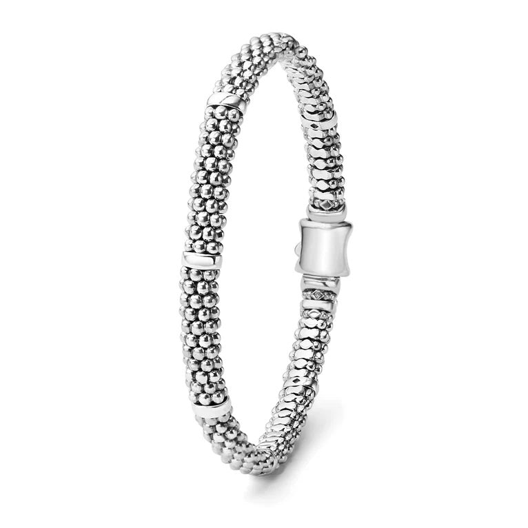 LAGOS STERLING SILVER CAVIAR COLLECTION BRACELET