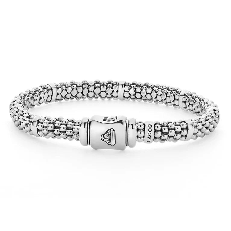 LAGOS STERLING SILVER CAVIAR COLLECTION BRACELET