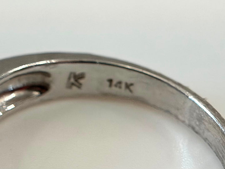 LE VIAN 14K WHITE GOLD SAPPHIRE &amp; DIAMOND BAND RING