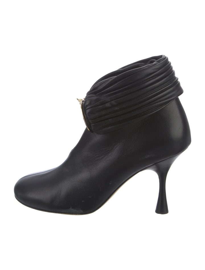 LOEWE BRACELET 90 LAMBSKIN LEATHER ANKLE BOOTS
