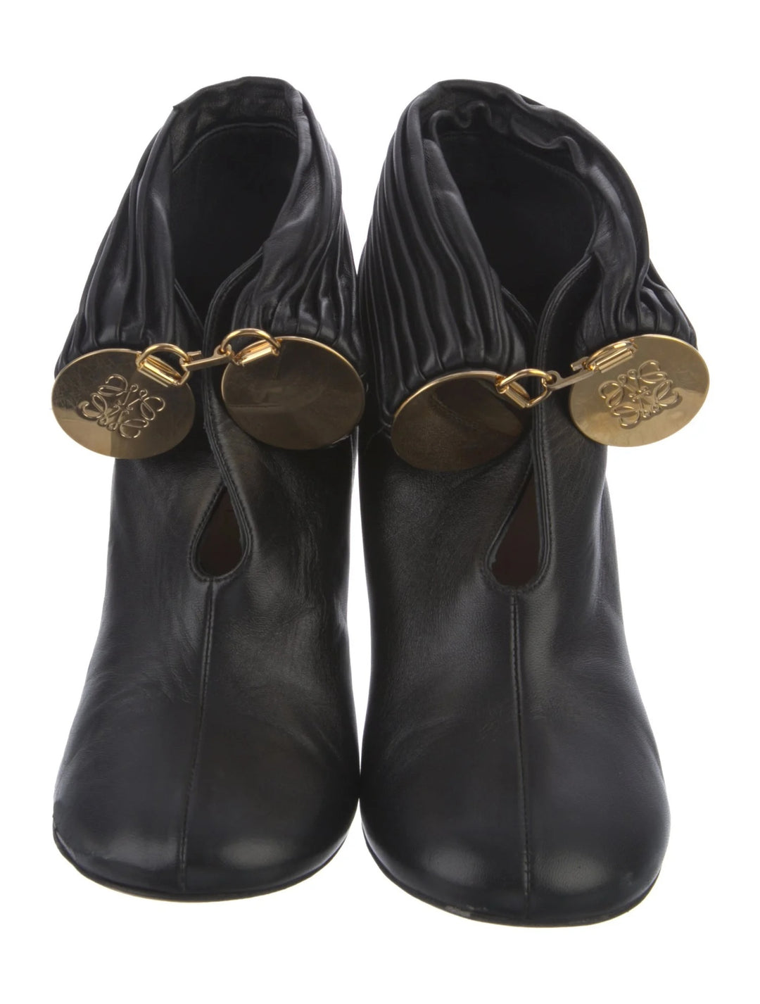 LOEWE BRACELET 90 LAMBSKIN LEATHER ANKLE BOOTS