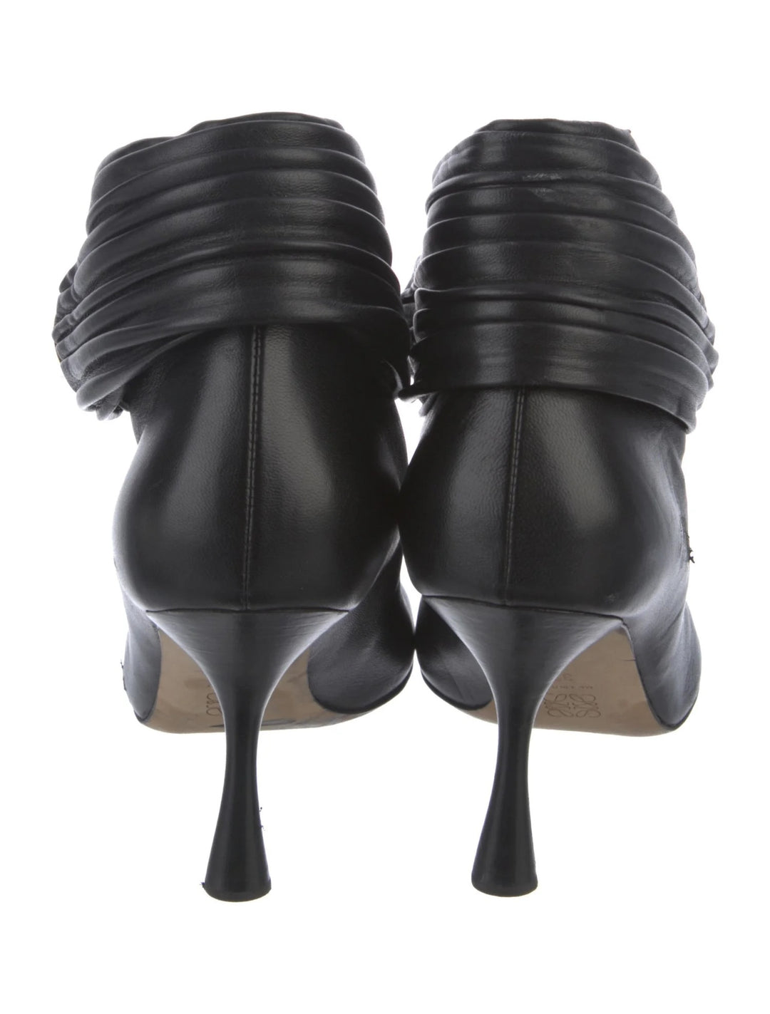 LOEWE BRACELET 90 LAMBSKIN LEATHER ANKLE BOOTS
