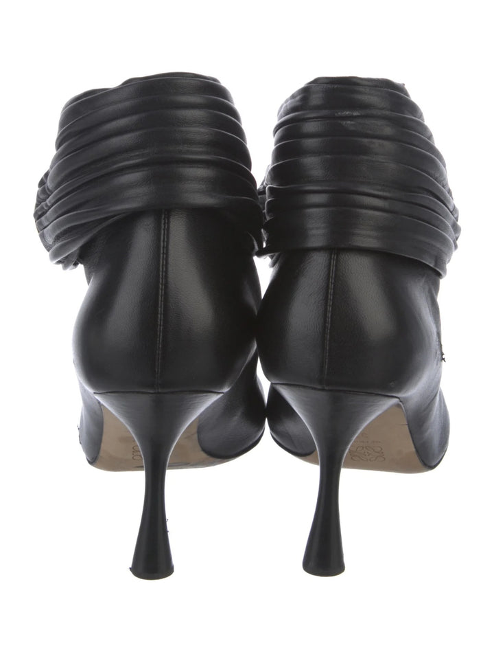 LOEWE BRACELET 90 LAMBSKIN LEATHER ANKLE BOOTS