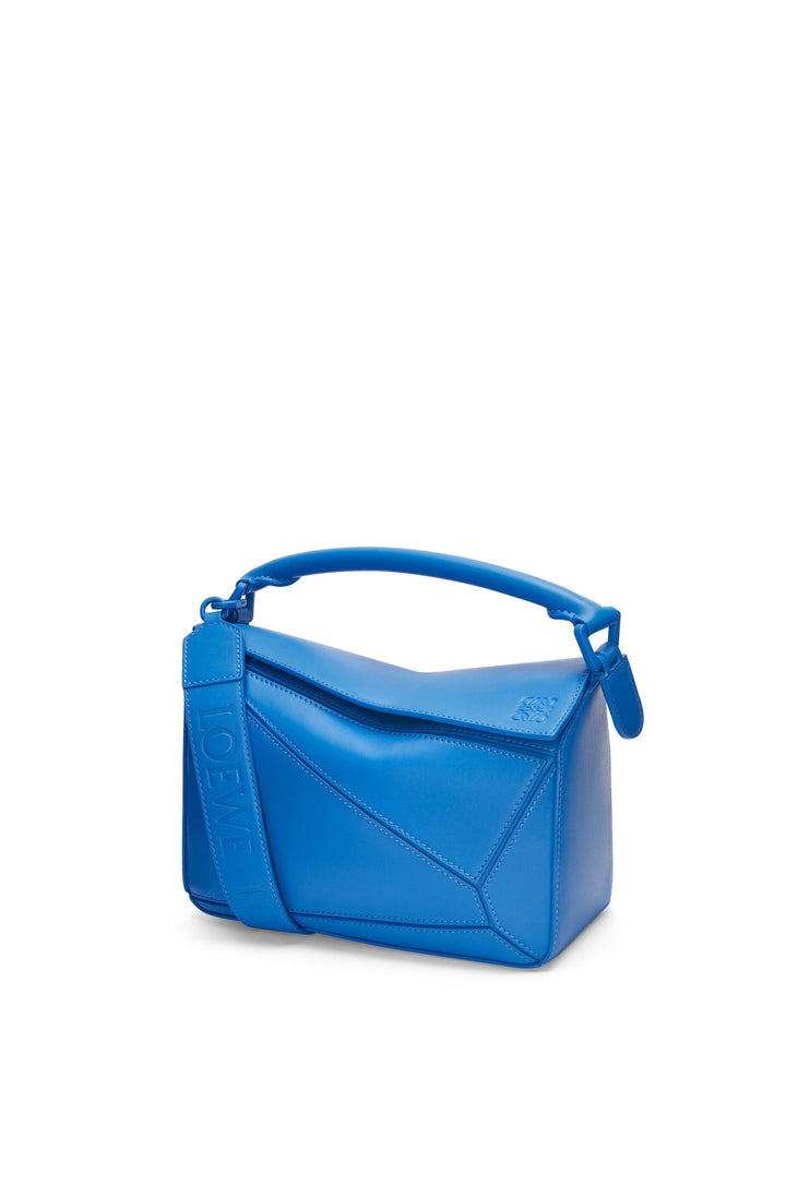 LOEWE CALFSKIN LEATHER MEDIUM PUZZLE SHOULDER BAG