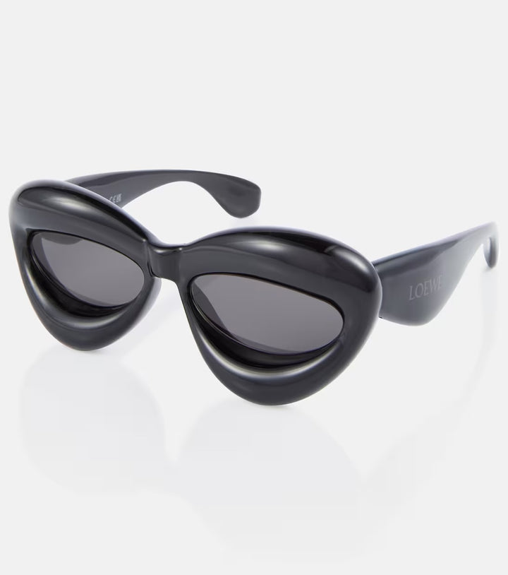 LOEWE INFLATED CAT EYE SUNGLASSES