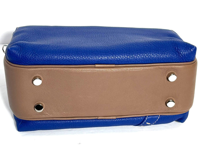 LORO PIANA CALFSKIN LEATHER TOP HANDLE BAG