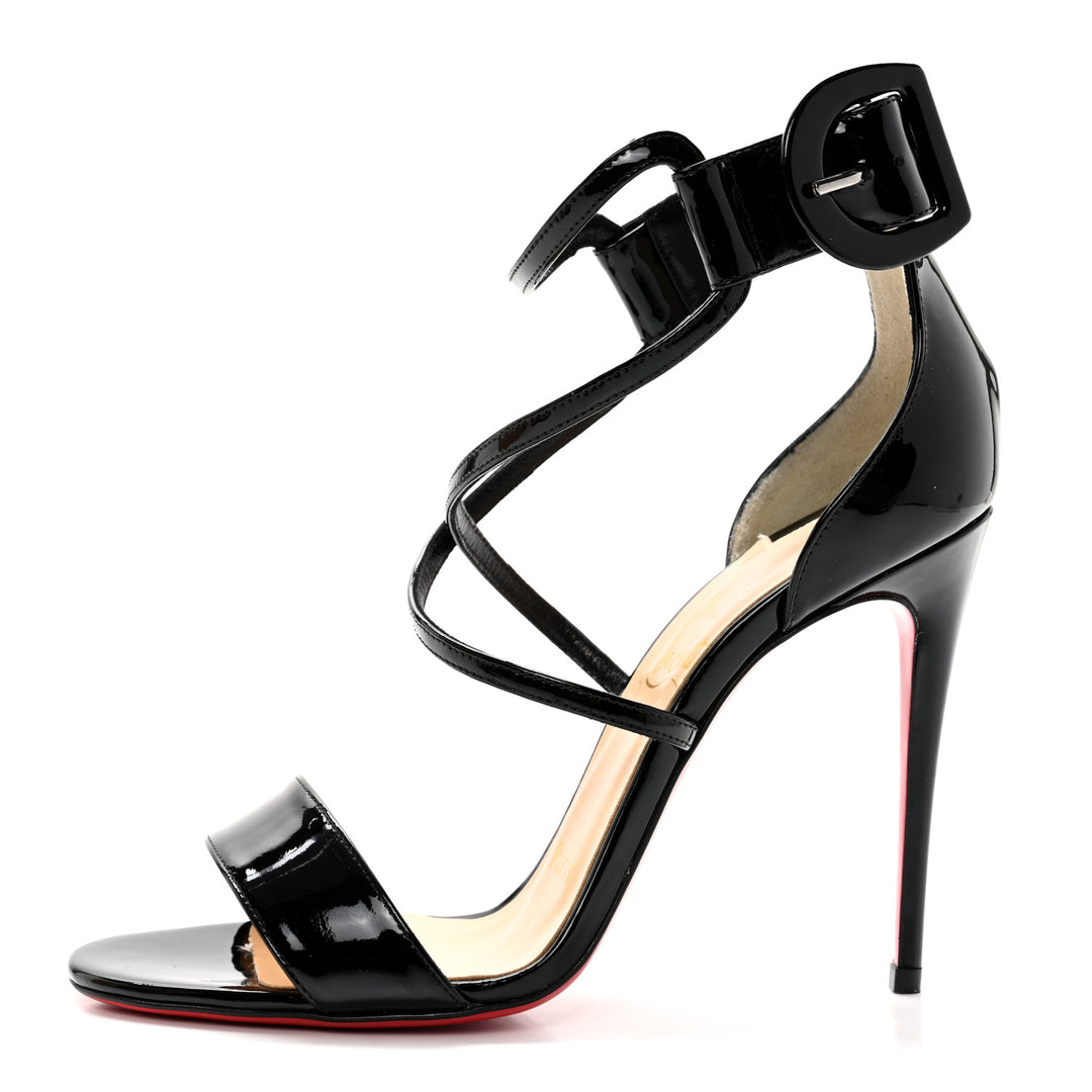 CHRISTIAN LOUBOUTIN CHOCA 100 SANDALS