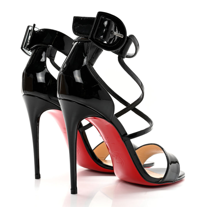 CHRISTIAN LOUBOUTIN CHOCA 100 SANDALS