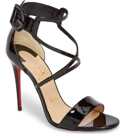 CHRISTIAN LOUBOUTIN CHOCA 100 SANDALS