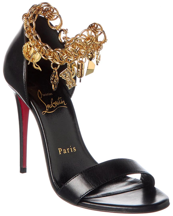 CHRISTIAN LOUBOUTIN GOURMI SANDAL 100