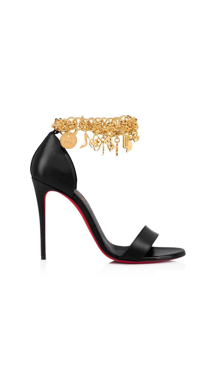 CHRISTIAN LOUBOUTIN GOURMI SANDAL 100