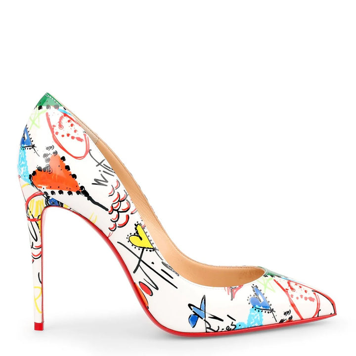 CHRISTIAN LOUBOUTIN LOUBITAG COLLECTION SO KATE 120 PUMPS