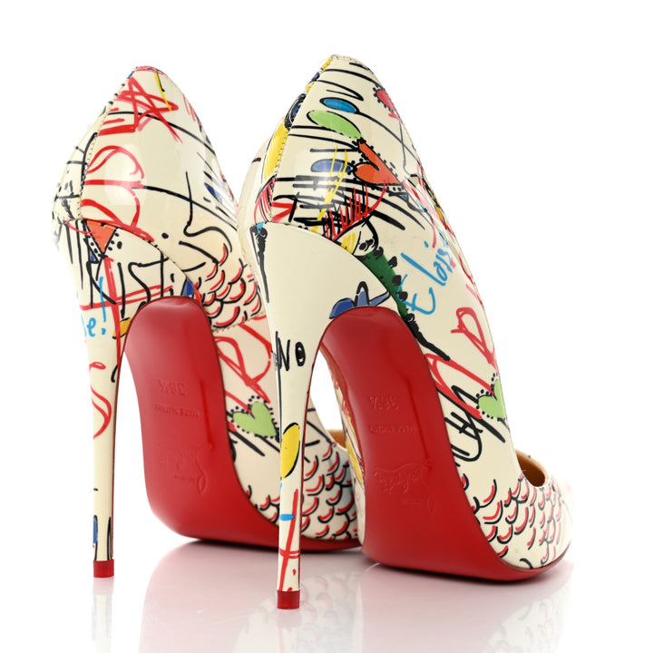CHRISTIAN LOUBOUTIN LOUBITAG COLLECTION SO KATE 120 PUMPS