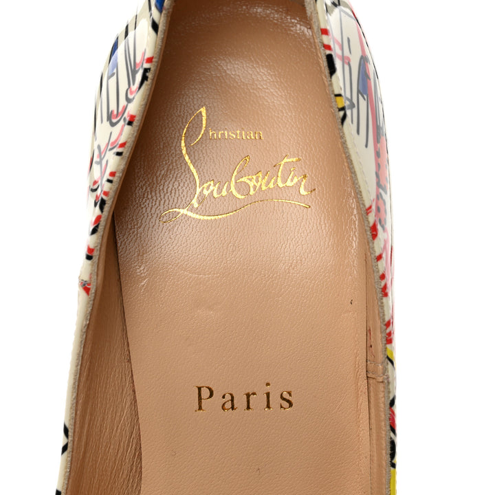 CHRISTIAN LOUBOUTIN LOUBITAG COLLECTION SO KATE 120 PUMPS