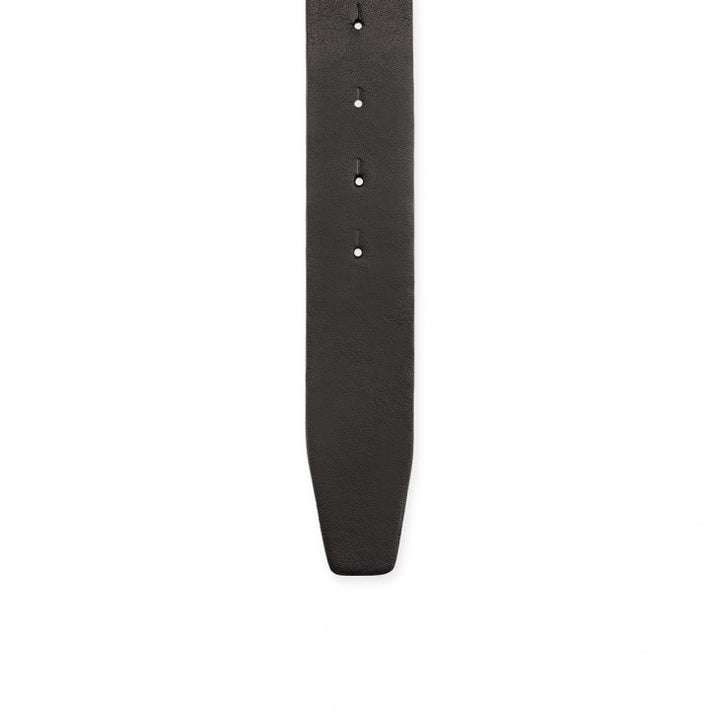CHRISTIAN LOUBOUTIN LOUIS STUD EMBELLISHED BUCKLE CALFSKIN BELT