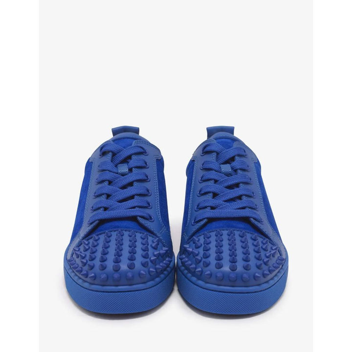 CHRISTIAN LOUBOUTIN LOUIS JUNIOR SPIKES SUEDE SNEAKERS