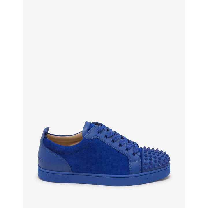 CHRISTIAN LOUBOUTIN LOUIS JUNIOR SPIKES SUEDE SNEAKERS