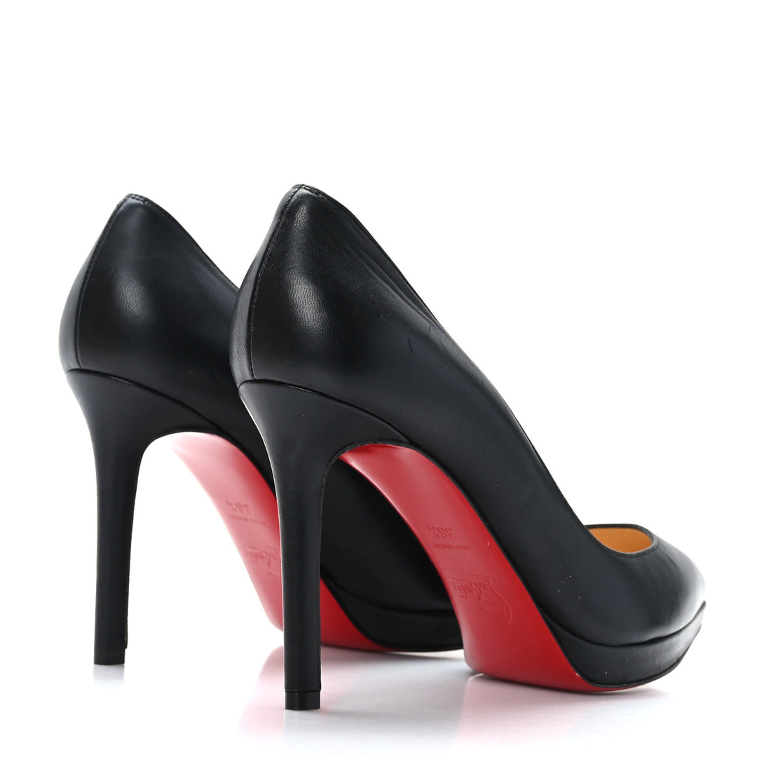 LOUBOUTIN PIGALLE PLATO PATENT CALF LEATHER 100 PUMPS