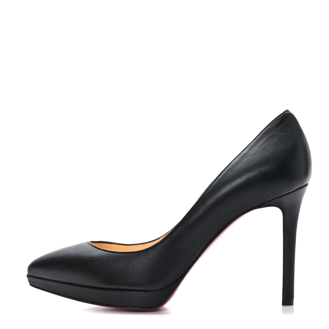 LOUBOUTIN NAPPA LEATHER PIGALLE PLATO PUMPS