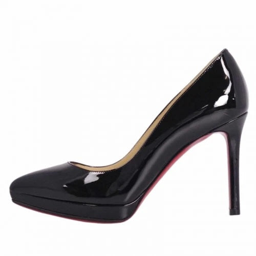 LOUBOUTIN PIGALLE PLATO PATENT CALF LEATHER 100 PUMPS