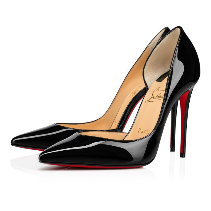 CHRISTIAN LOUBOUTIN 100MM IRIZIA PATENT PUMPS