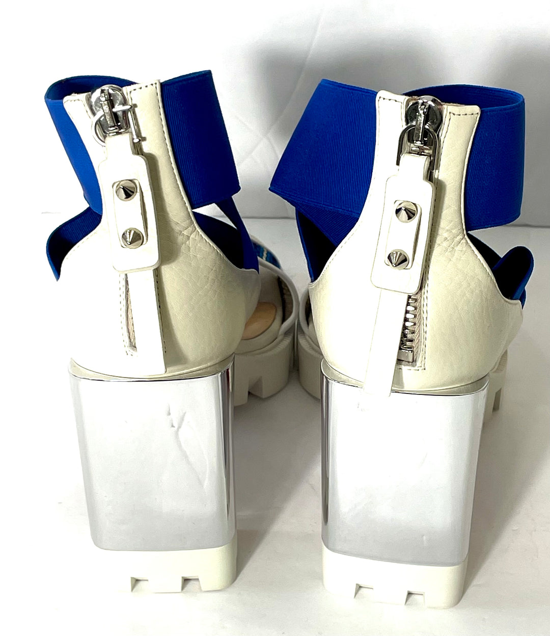 LOUBOUTIN PATROUIAGOMA CRISS CROSS SOLE HIGH-HEEL SANDALS