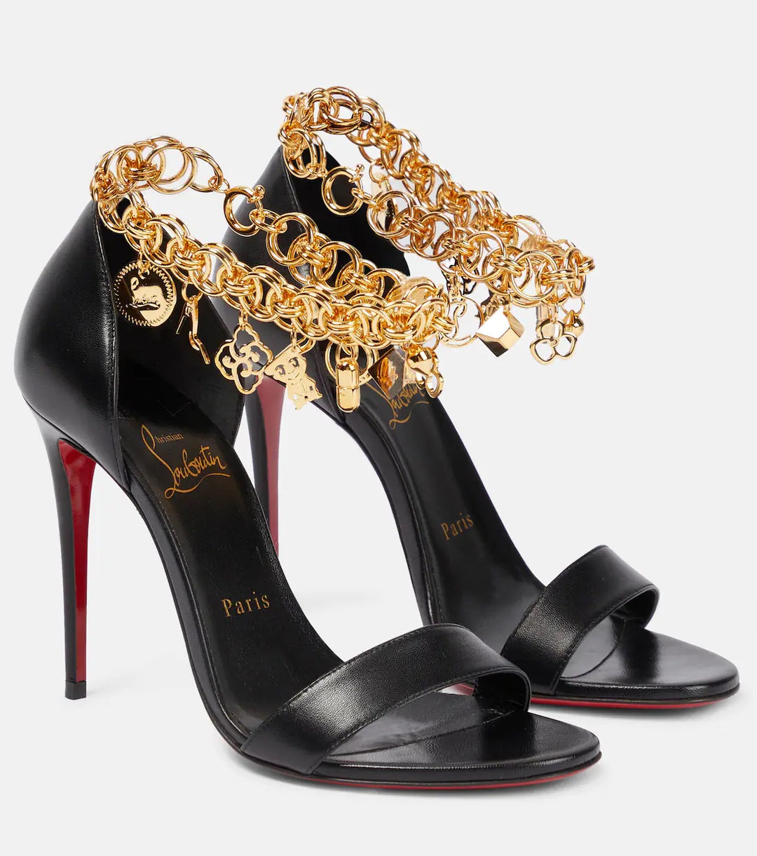 CHRISTIAN LOUBOUTIN GOURMI SANDAL 100