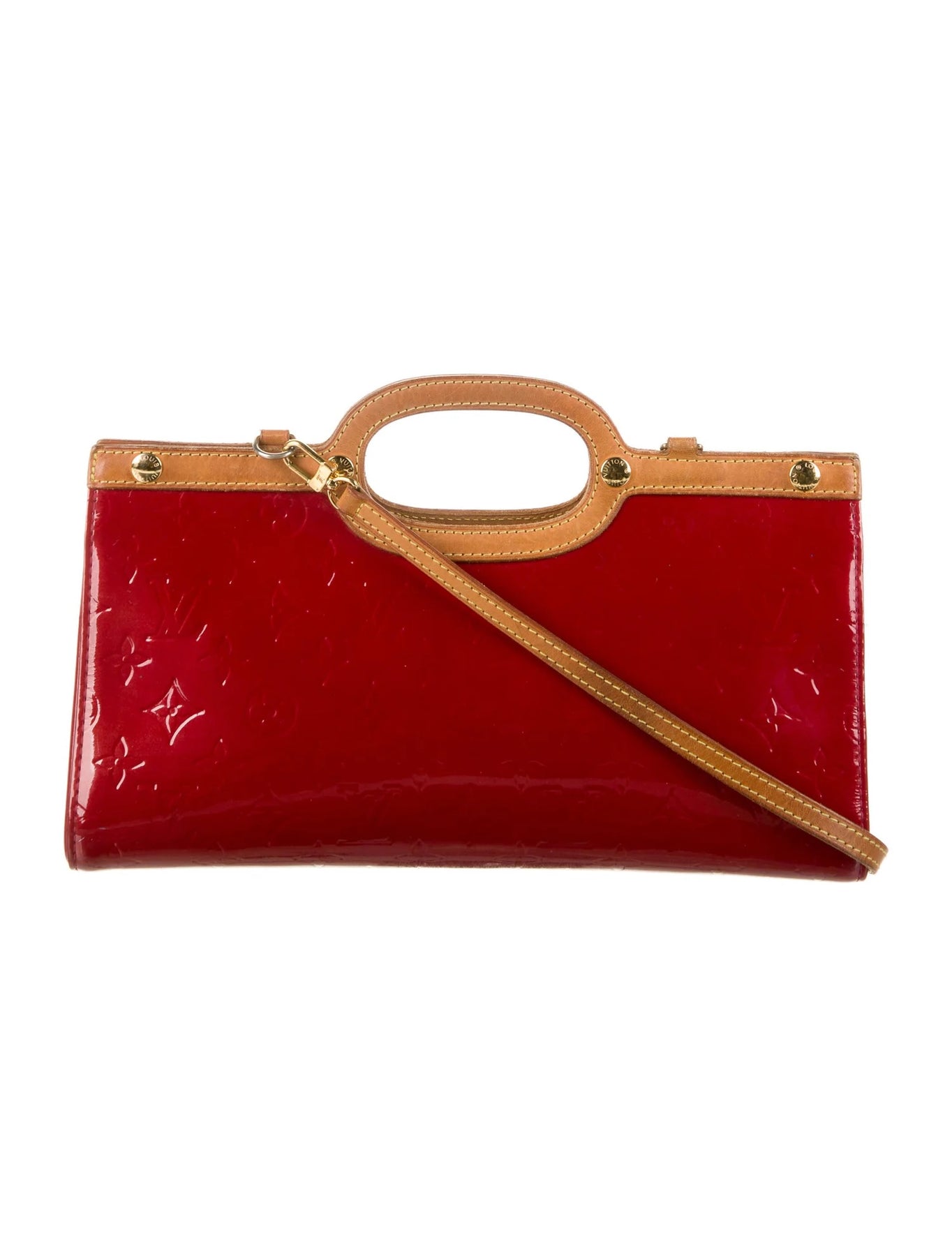 Louis Vuitton Roxbury Patent Leather Shoulder Bag